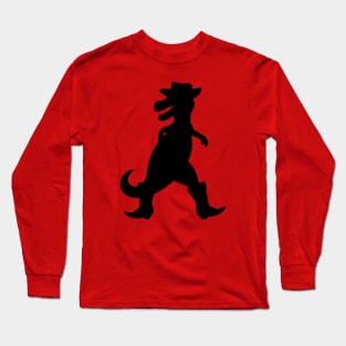Cowboy T-rex Long Sleeve T-Shirt